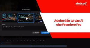 Adobe đầu tư vào AI cho PREMIERE PRO