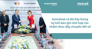 Autodesk và Bộ Xây dựng ký kết hợp tác nhằm thúc đẩy chuyển đổi số 