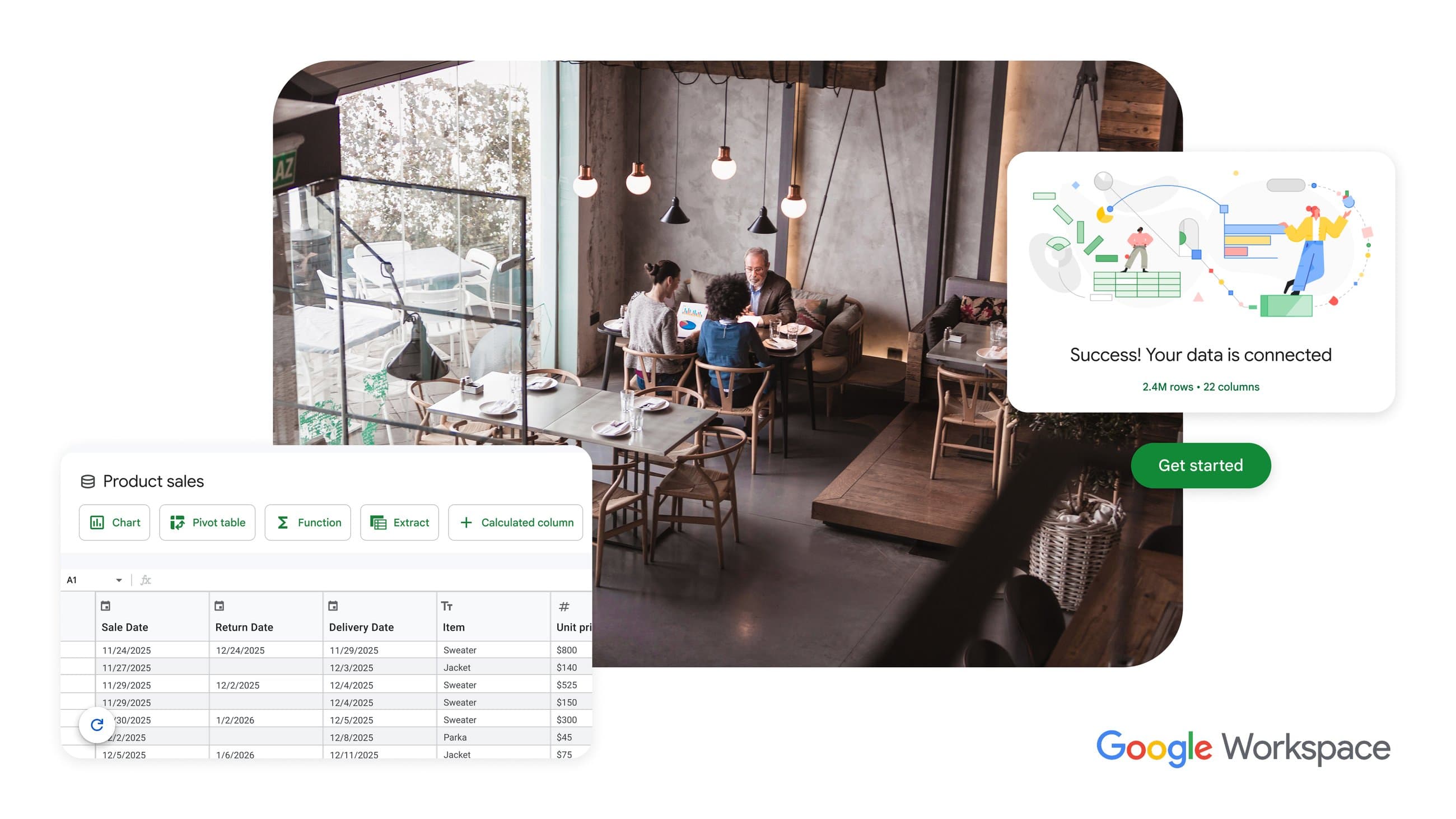 Google Chuyển Đổi Quy Trình Tài Chính Với Connected Sheets Và BigQuery