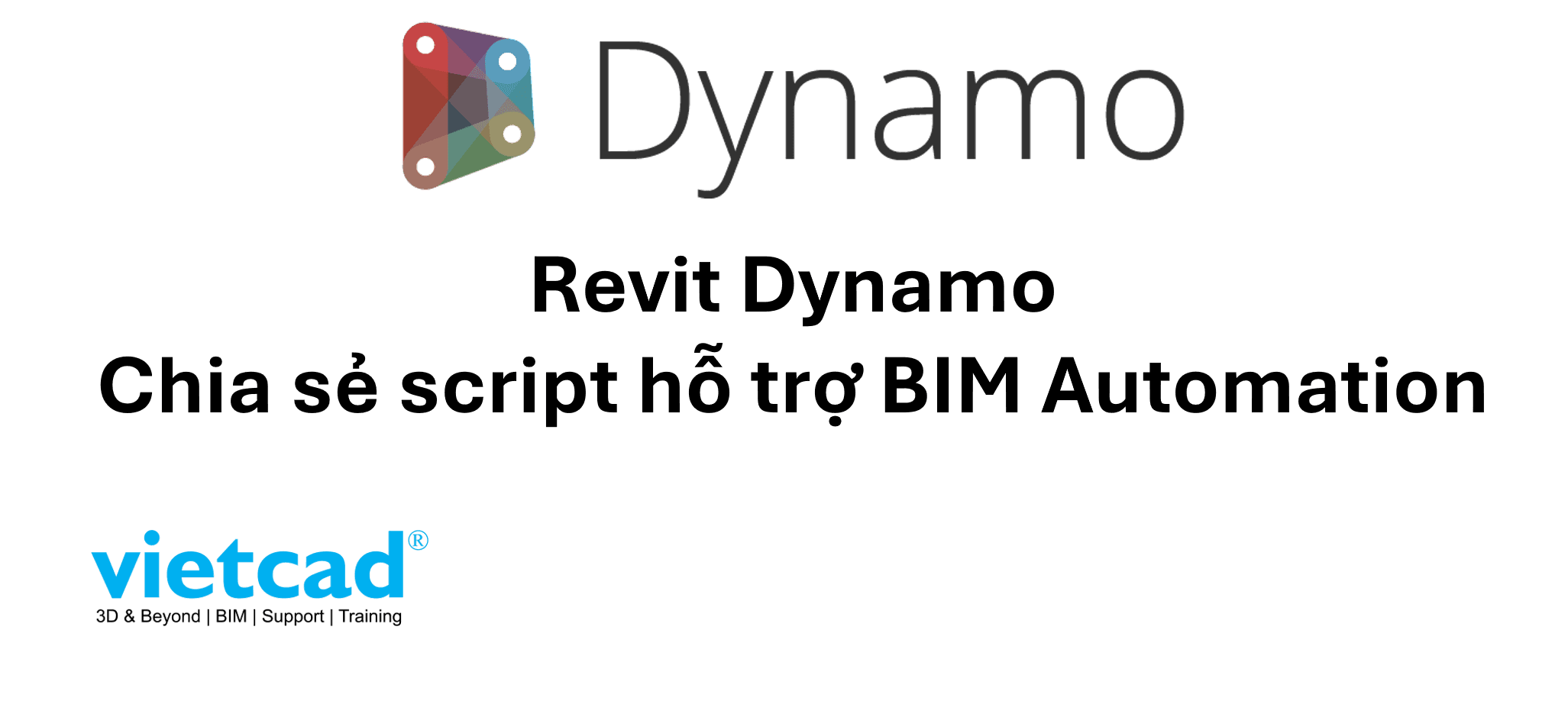 Revit Dynamo và chia sẻ script hỗ trợ BIM Automation