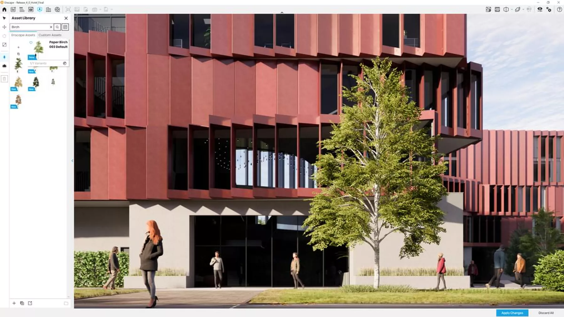 Enscape 4.0 Asset Placement 1