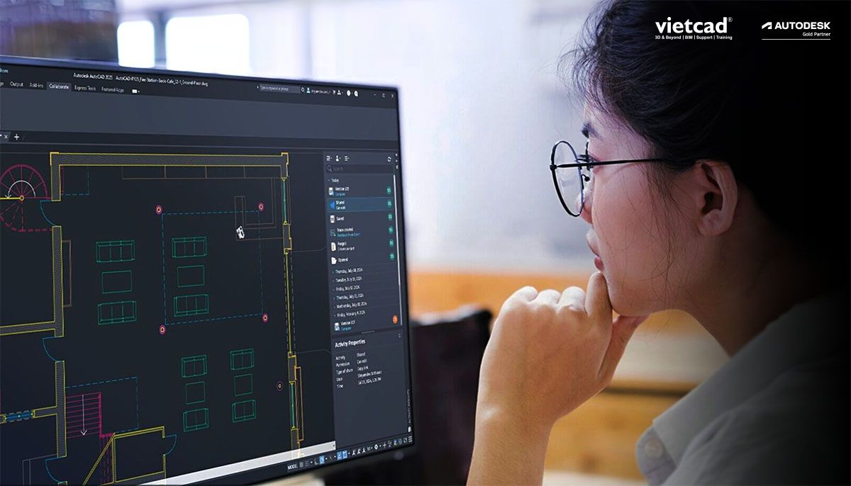 Những thủ thuật v&agrave; t&iacute;nh năng mới trong AutoCAD 2025