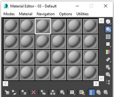 Compact Material Editor