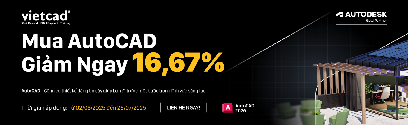 
						Mua AutoCAD - Giảm Ngay 16,67%