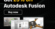 Khuyến mãi tới 25% dành cho Autodesk Fusion