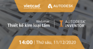 Live Webinar | Thiết kế kim loại tấm với Inventor