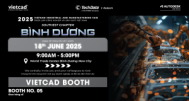  VietCAD chính thức có mặt tại VIMF Bình Dương 2025!