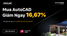 Mua AutoCAD - Giảm Ngay 16,67%