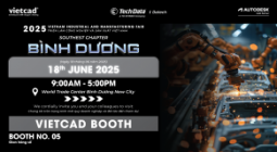 VietCAD chính thức có mặt tại VIMF Bình Dương 2025!