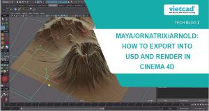 Maya/Ornatrix/Arnold: How to export into USD and render in Cinema4D/3ds Max?