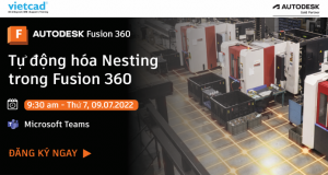 Webinar: Tự động hóa Nesting trong Fusion 360