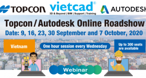 Topcon Autodesk Online Roadshow in Vietnam