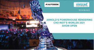 Arnold’s Powerhouse Rendering cho Riot’s Worlds 2021 Show Open