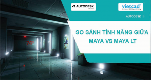 Khám phá sự khác biệt giữa phần mềm Maya và Maya LT.