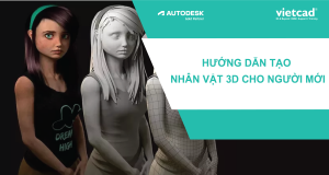 Hướng dẫn tạo nhân vật 3D cho người mới