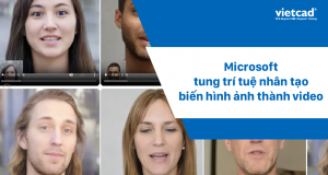 Microsoft tung trí tuệ nhân tạo có thể biến hình ảnh thành video