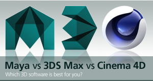 Lựa chọn nào giữa 3ds Max, Maya hay Cinema 4D cho thiết kế?