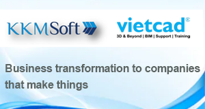 VietCAD hợp tác cùng KKMSoft cung cấp các giải pháp phần mềm và dịch vụ công nghệ