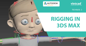 Tổng quan hướng dẫn Rigging in 3ds Max