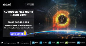 Autodesk M&E Community Night in Hanoi 2023