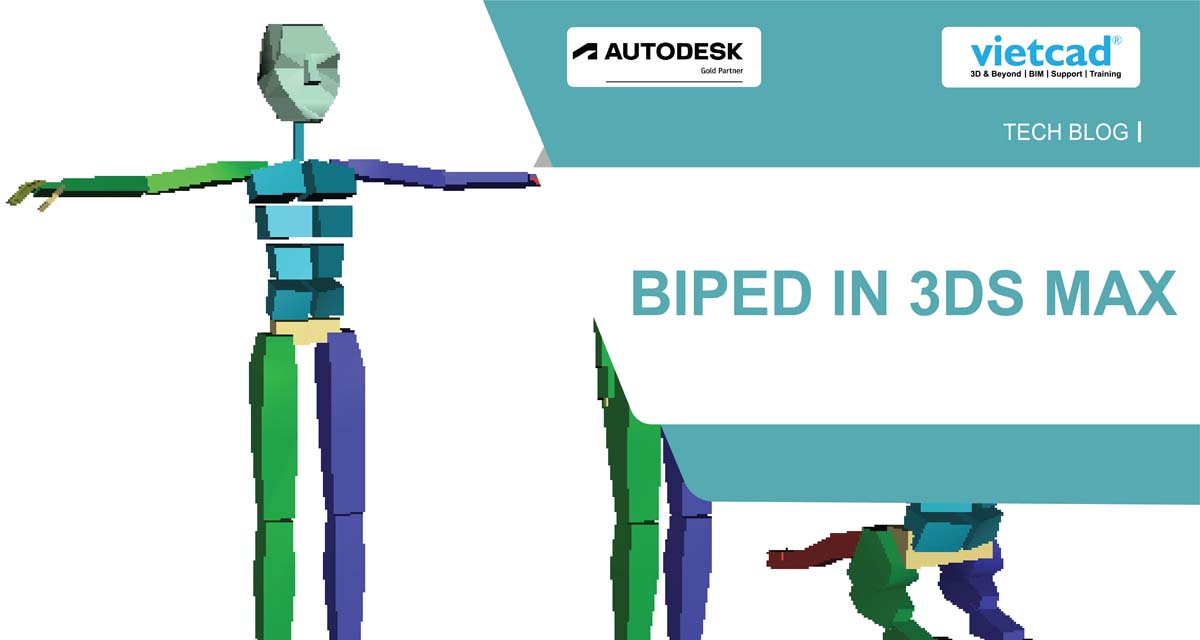 Với Biped in 3ds max, bạn có thể tạo ra các nhân vật 3D chân thực và động tác linh hoạt. Hãy xem hình ảnh để hiểu rõ hơn về tính năng này của 3ds max và khả năng tạo ra các nhân vật động từ chân đến tay tương đối dễ dàng.