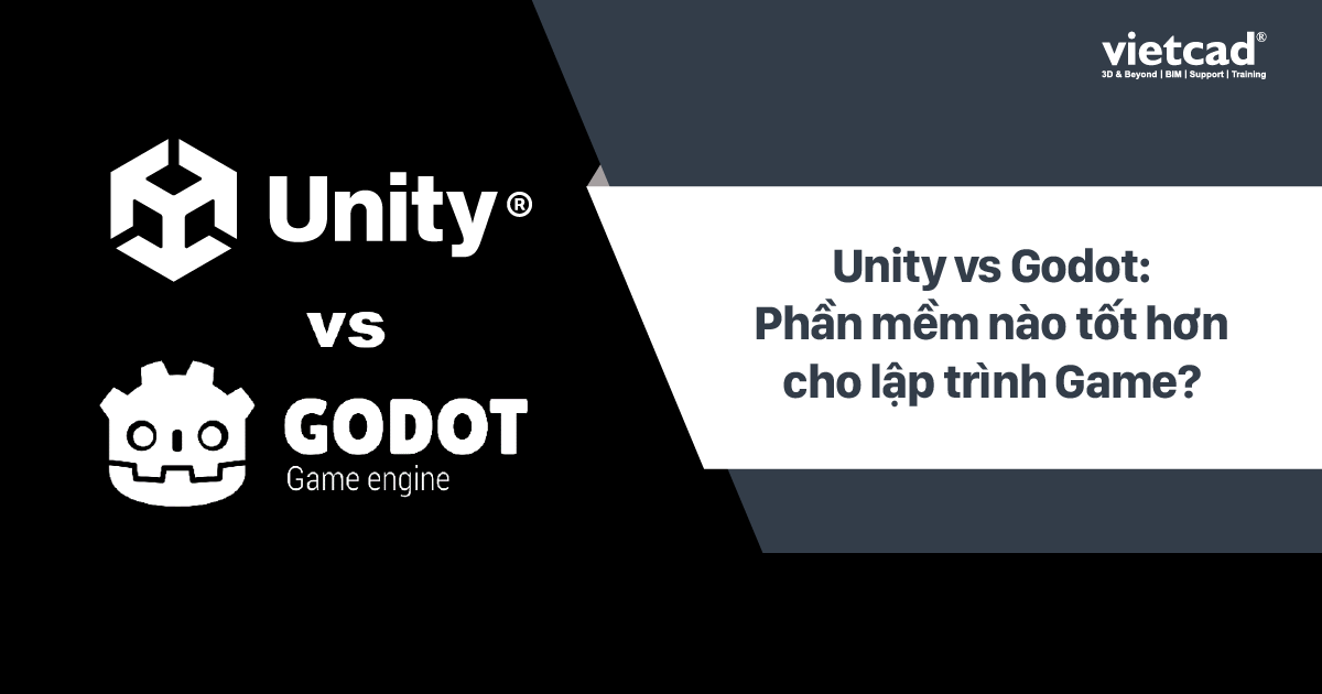 So sánh Unity và Godot
