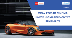 V-Ray for Cinema 4D — How to use multiple additive Dome Lights